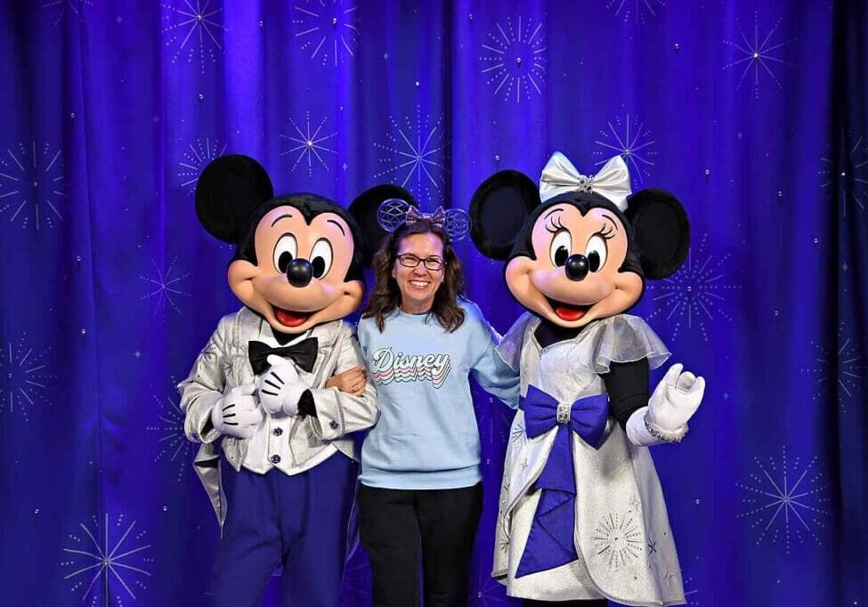 Hanging with Mickey and Minnie in their 100th Anniversary best!